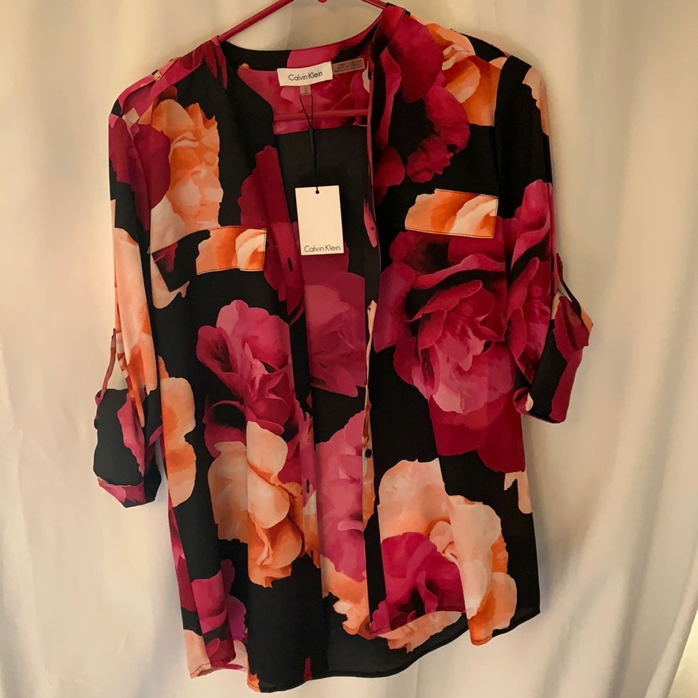 Calvin Klein blouse size S